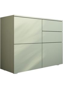 borchardt M&ouml;bel Borchardt M&ouml;bel, borchardt M&ouml;bel Kommode &raquo;Rova, modern, grifflos, praktisch, 3 T&uuml;ren&laquo; Push-To-Open, verstellbare Einlegeb&ouml;den, viel Stauraum, Breite 