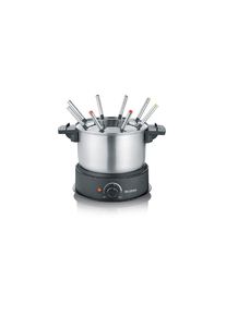 Severin, Fondue &raquo;All-in-One 11 Teile&laquo;, schwarz, silberfarben