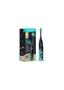 happybrush, happybrush Schallzahnb&uuml;rste &raquo;ECO V3 light&laquo; 40000 Rotationen/min, schwarz, Mit integriertem 2-Minuten-Timer und Reiseverriegelung 