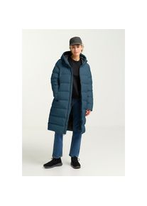 Jack Wolfskin, Unisex, Daunenmantel &raquo;FROZEN PALACE COAT W RDS&laquo; mit Entendaunen- und Federf&uuml;llung, atmungsaktiv, aluminium blau, XXL, isolierter Mantel