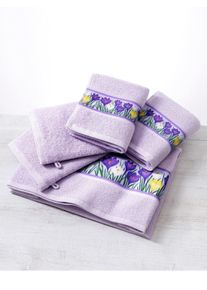 WITT 5tlg. Handtuch-Set, lila, Gr&ouml;&szlig;e 0, 100% Baumwolle