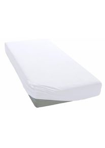 Goodproduct, GOODproduct &raquo;PAPRIKA&laquo; Bettlaken, Laken, in zwei Qualit&auml;ten: Fleece & Jersey, pflegeleicht, wei&szlig;, Microfaser-Jersey, Obermaterial: 100% 