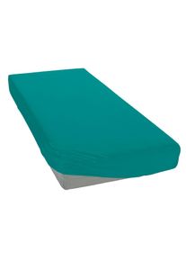 Goodproduct, GOODproduct &raquo;PAPRIKA&laquo; Bettlaken, Laken, in zwei Qualit&auml;ten: Fleece & Jersey, pflegeleicht, petrol, Microfaser-Jersey, Obermaterial: 100% 