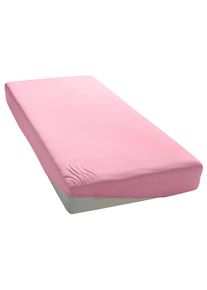 Goodproduct, GOODproduct &raquo;PAPRIKA&laquo; Bettlaken, Laken, in zwei Qualit&auml;ten: Fleece & Jersey, pflegeleicht, rosa, Microfaser-Jersey, Obermaterial: 100% 