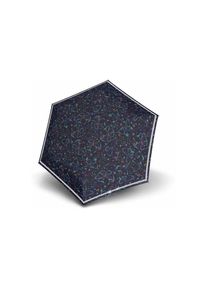 Jelmoli Taschenregenschirm &raquo;Rookie manuel reflektierend&laquo;, schwarz, bunt