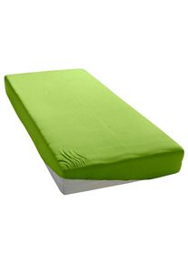 Goodproduct, GOODproduct &raquo;PAPRIKA&laquo; Bettlaken, Laken, in zwei Qualit&auml;ten: Fleece & Jersey, pflegeleicht, gr&uuml;n, Microfaser-Jersey, Obermaterial: 100% 