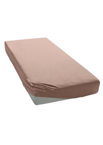 Goodproduct, GOODproduct &raquo;PAPRIKA&laquo; Bettlaken, Laken, in zwei Qualit&auml;ten: Fleece & Jersey, pflegeleicht, apricot, Microfaser-Jersey, Obermaterial: 100%