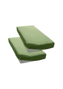 Goodproduct, GOODproduct &raquo;PAPRIKA&laquo; Bettlaken, Laken, in zwei Qualit&auml;ten: Fleece & Jersey, pflegeleicht, seegr&uuml;n, Microfaser-Jersey, Obermaterial: 100%