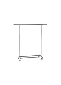 Songmics, Songmics Garderobenst&auml;nder &raquo;92 - 132cm, Schwarz&laquo;, schwarz, Metall