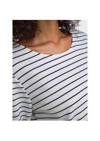 Only, Unisex, Only Minikleid &raquo;ONLDEMI BRILLIANT 3/4 DRESS JRS&laquo; Sommerkleid, cloud dancer stripes:navy blazer, S (36), N-Gr, Kurzes Kleid von Only