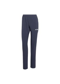 adidas terrex, Femmes Pantalon outdoor 'Essentials', bleu marine / blanc