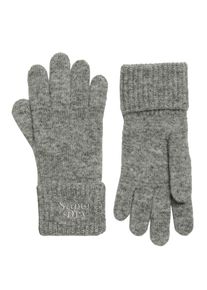 Superdry & Co Fingerhandschuhe Damen, graumeliert, Gr&ouml;&szlig;e one size