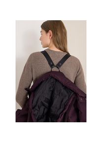 Cecil, Unisex, Steppmantel mit Kapuze, schwarz plum, XL (44), Mantel von Cecil