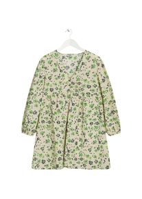 BZR von Bruuns Bazaar BZR, Femmes Robe, jaune pastel / vert / noir