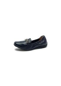 Caprice - Slipper, blau, Gr. 39, Orthop&auml;dische Einlagen, Leder