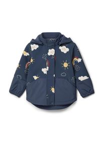 Tchibo - Kinder-Softshelljacke - Baby - Gr. 86/92 - dunkelblau/print
