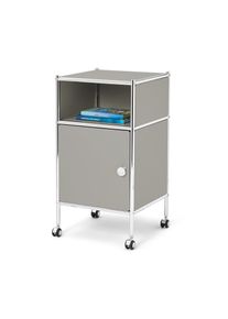 Tchibo - Rollcontainer Metall &raquo;Cn3 Kids&laquo; - 40x40x75cm - hellgrau - Stahl / Kunststoff / Kunststoff
