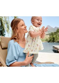 Tchibo - Komfortsandale - Damen - Gr. 38 - silber