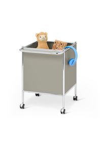 Tchibo - Beistellwagen Metall &raquo;Cn3 Kids&laquo; mit Rollen - 49x40x55,5cm - hellgrau - Stahl / Kunststoff / Kunststoff