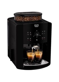 Krups Kaffeevollautomat &raquo;EA8110 Arabica Quattro Force&laquo;, 1450 Watt, Wassertankkapazit&auml;t: 1, 8 Liter, Pumpendruck: 15 bar schwarz Kaffeevollautomat