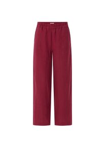 Alma & Lovis Alma & Lovis Damen-Leinenhose Weinrot 44