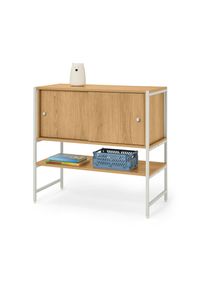 Tchibo - Buffet pour enfant &laquo; Grade &raquo; avec portes coulissantes - blanc/marron
