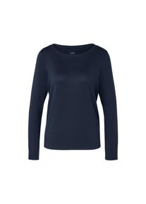 Tchibo - T-shirt de sport &agrave; manches longues &laquo; supersoft &raquo; - taille: XL - bleu