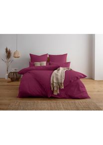 Goodproduct, GOODproduct Bettw&auml;sche &raquo;Luisa&laquo; 2 Stk. 100% Baumwolle, ab Gr. 135x200, auch in PREMIUM Qualit&auml;ten erh&auml;ltlich, beere, Renforc&eacute;, 