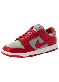 Nike Sportswear, Unisex, Sneaker &raquo;W NIKE DUNK LOW ESS SNKR&laquo;, medium grau, varsity rot, wei&szlig;, 36, Stylischer Sneaker von Nike Sportswear mit Schn&uuml;rung