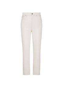 Calvin Klein Jeans, Unisex, Mom-Jeans &raquo;MOM JEAN&laquo; Regular fit mit schmaler Beinform, chalk wei&szlig;, 27, L&auml;nge 32, Jeans von Calvin Klein Jeans Womanswear