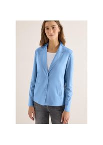 Cecil, Unisex, Sweatblazer mit Knopfverschluss und Viskose, cloud blau, L (42), Sweat-Blazer f&uuml;r Unisex von Cecil