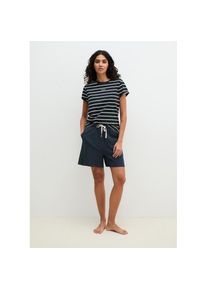Marc O'Polo Marc O'polo, Unisex, Marc O'Polo Shorty &raquo;Mix N Match Cotton Pyjama Set Short&laquo; 2tlg., 2 tlg. mit Streifen, Gummizug, Bindeband und seitlichen Taschen, 
