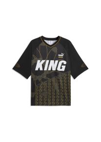 Puma Trikot 'King' Damen Gr&ouml;&szlig;e L dunkelgelb / dunkelgrau / schwarz / wei&szlig;