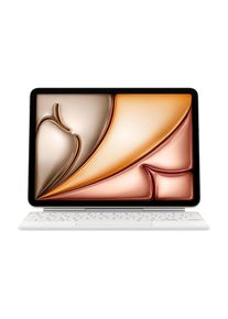 Apple, iPad-Tastatur &raquo;iPad Air 11 M3&laquo; (), wei&szlig;, Schweizer Tastaturlayout (QWERTZ)