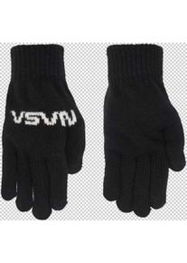 Mister Tee Fingerhandschuhe Herren Gr&ouml;&szlig;e L/XL schwarz / wei&szlig;