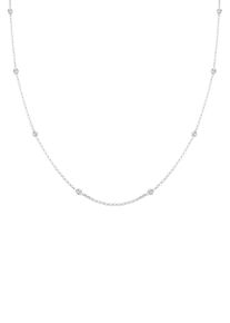 Elli Kette Damen Gr&ouml;&szlig;e 50 silber / transparent