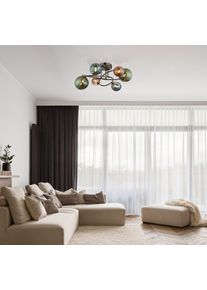 Globo Riha Deckenleuchte Grau, 6-flammig