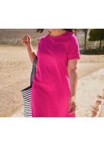 Tchibo - Robe en jersey - taille: M - rose/blanc/imprim&eacute;