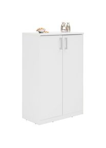 Xora Kommode , Weiss , Holzwerkstoff , 3 F&auml;cher , 72x110x36 cm , Typenauswahl, Beim&ouml;bel erh&auml;ltlich , Kleinm&ouml;bel, Kommoden, Kommoden