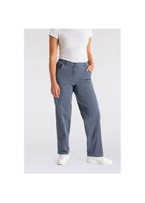 KjBRAND, Unisex, KjBRAND Stretch-Hose &raquo;Babsie&laquo;, denim grau, 22, K-Gr, KjBRAND Hose Babsie in Super Stretch Denim f&uuml;r sehr kr&auml;ftige Beine
