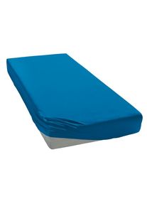 Goodproduct, GOODproduct &raquo;PAPRIKA&laquo; Bettlaken, Laken, in zwei Qualit&auml;ten: Fleece & Jersey, pflegeleicht, mittelblau, Microfaser-Jersey, Obermaterial: 