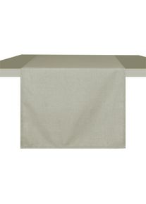 my home, my home Tischl&auml;ufer &raquo;Aolva&laquo; verschiedene Gr&ouml;ssen, basic, modern, Esszimmer, Tisch, Deko, K&uuml;che, beige, Polyester, 1 Stk.