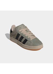 adidas originals, Herren, adidas originals Sneaker &raquo;CAMPUS 00S&laquo;, silber pebble, core schwarz, stone khaki, 38, Lederschuh mit weichen, getrommelten 