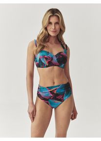 TATUUM, Femmes Hauts de bikini 'DORIA', turquoise / multicolore
