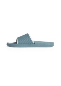 Calvin Klein Pantolette Herren Gr&ouml;&szlig;e 42 taubenblau / wei&szlig;