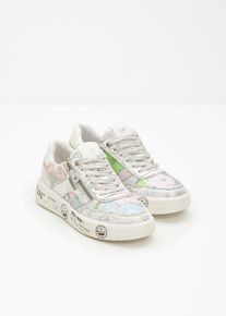 bonprix Mustang Sneaker mit Rei&szlig;verschluss in silber, Gr&ouml;sse 40, Mustang