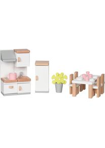 goki, goki Puppenm&ouml;bel &raquo;K&uuml;chenausstattung Puppenhaus&laquo;, natur, Einheitsgr&ouml;&szlig;e, Puppenm&ouml;bel