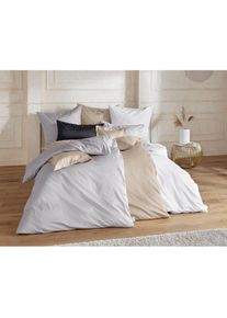 Goodproduct, GOODproduct Kissenbezug &raquo;Mila&laquo; Satin Qualit&auml;t, in Uni Design, wei&szlig;, Satin, Obermaterial: 100% Baumwolle, 2 Stk.