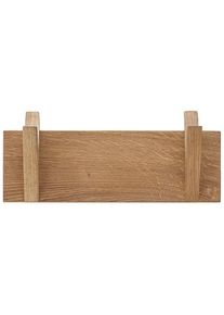 MCA furniture, MCA furniture Garderobenpaneel &raquo;BANTRY Garderobenpaneel W5-30&laquo;, naturfarben, Massivholz, B/H/T: 30 cm x 13 cm x 12 cm