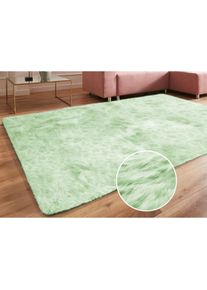 my home, my home &raquo;Valeria, Fellteppich, kuschelig, flauschig&laquo; rechteckig 60 mm H&ouml;he Kunstfell, weiche Teppiche, Wohnzimmer, Schlafzimmer, Esszimmer, 